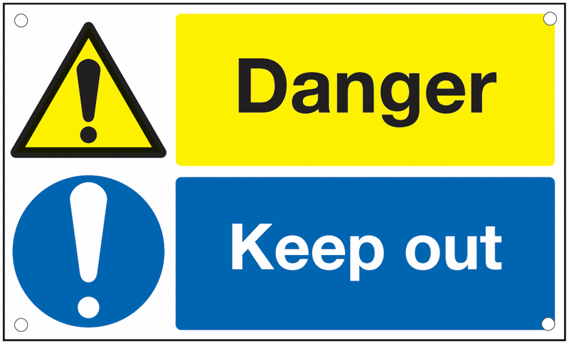 Danger Keep Out Signs | Seton